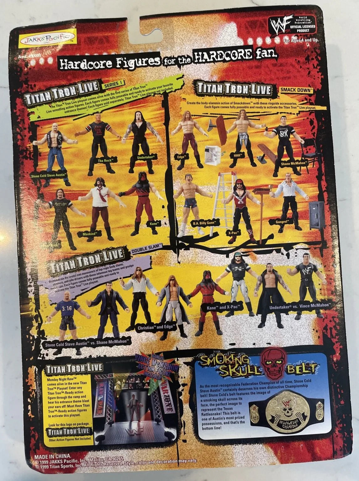 1999 WWF Jakks Pacific Titantron Live Series 1 Mankind