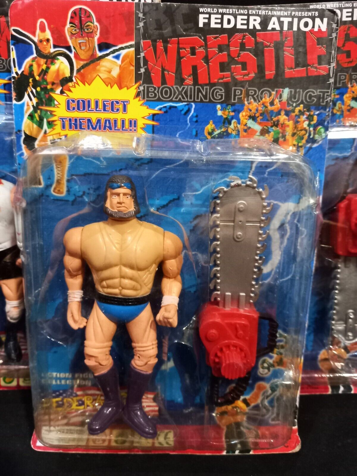 Federation Wrestle Boxing Product Bootleg/Knockoff Wrestler