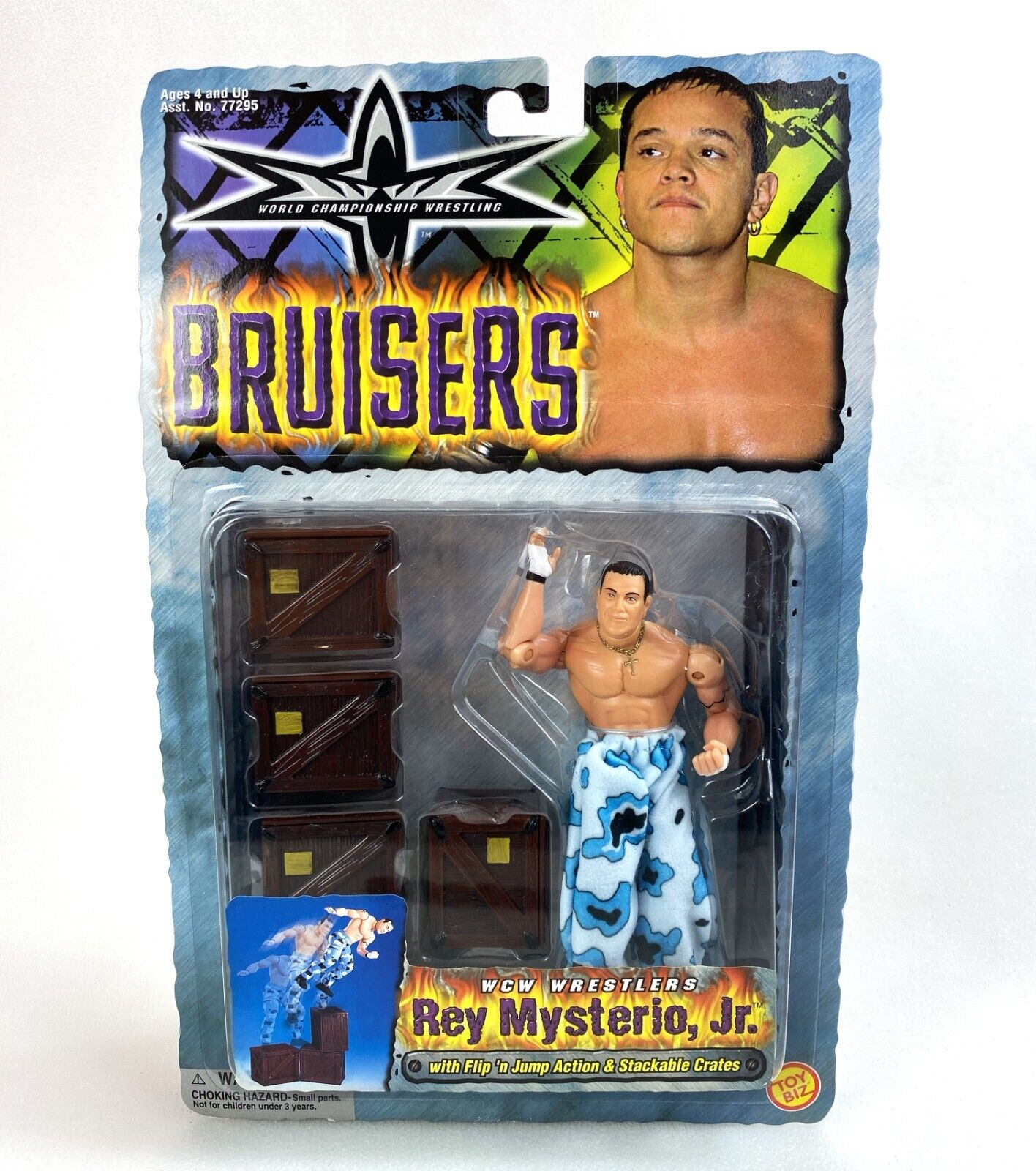 Signed Rey outlets Mysterio Jr. WCW Bruisers Figure