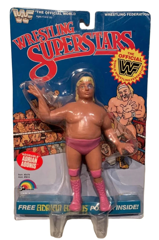 1987 WWF LJN Wrestling Superstars Series 4 "Adorable" Adrian Adonis