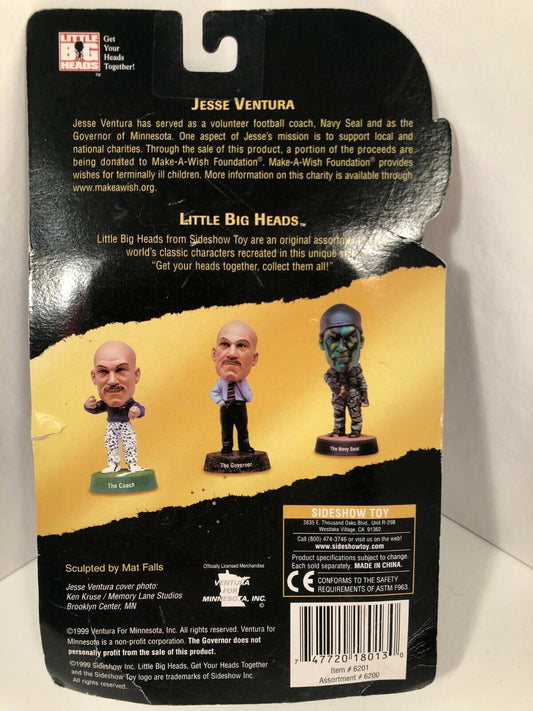 1999 Sideshow Toy Little Big Head Jesse Ventura [The Governor]