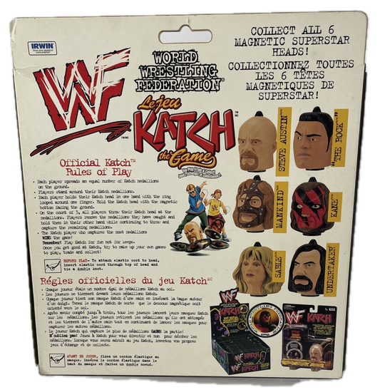 1999 WWF Irwin Toy Katch the Game [With Sable & Undertaker]