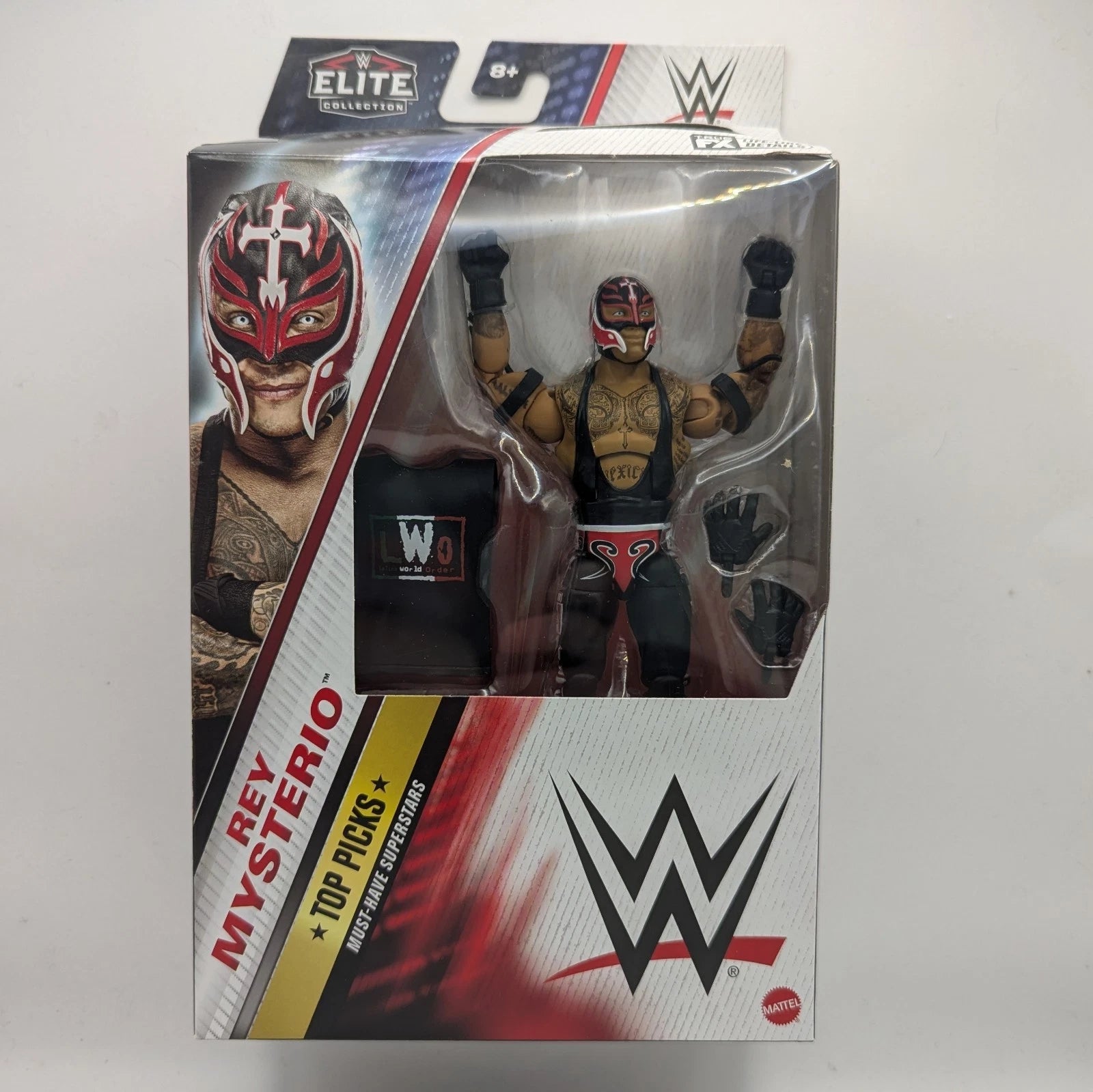 Figurine Articulée WWE Elite Collection Rey Mysterio 15cm - Mattel 2025