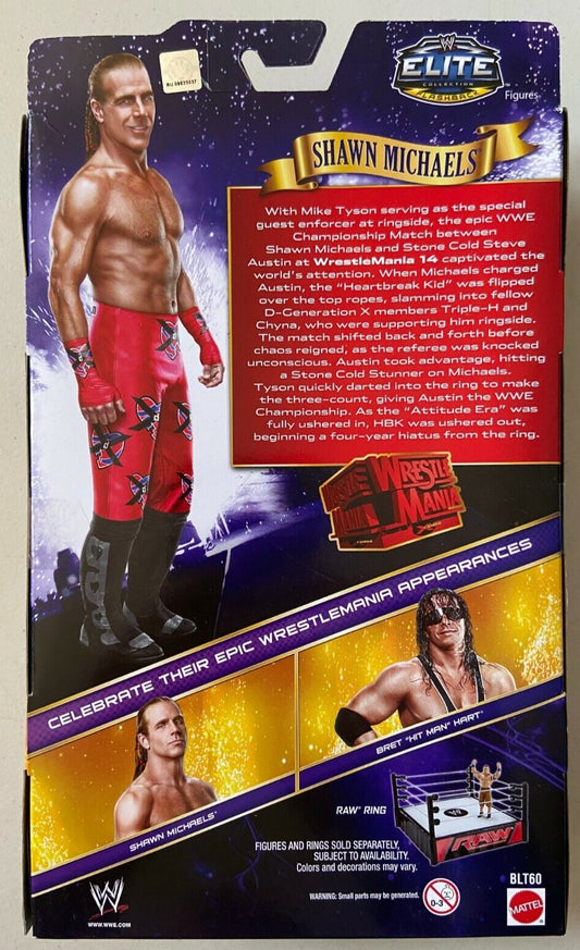 2014 WWE Mattel Elite Collection WrestleMania XXX Shawn Michaels [Without Stomach Hair]