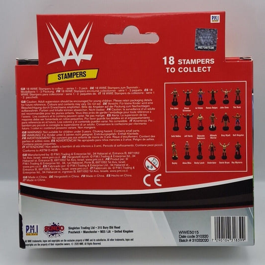 2020 WWE PMI Stampers 2-Pack: Alexa Bliss & Undertaker