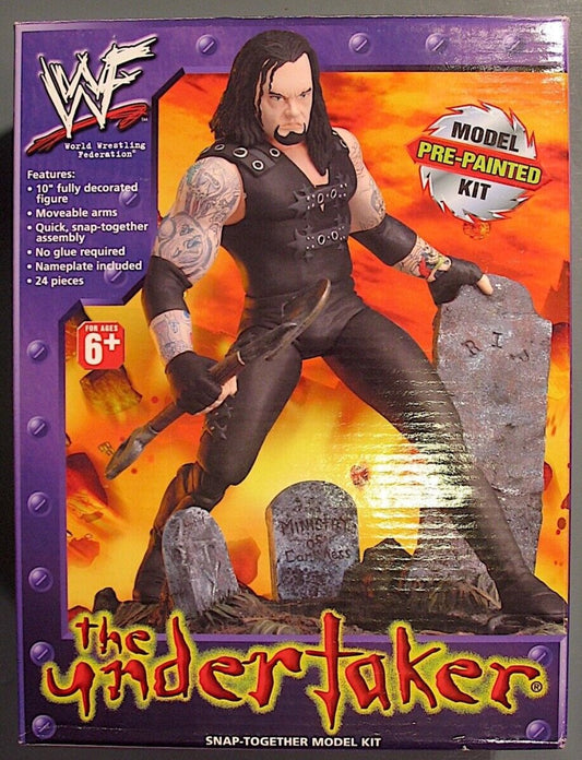 1999 WWF Pacific Playthings The Undertaker Snap-Together Model Kit