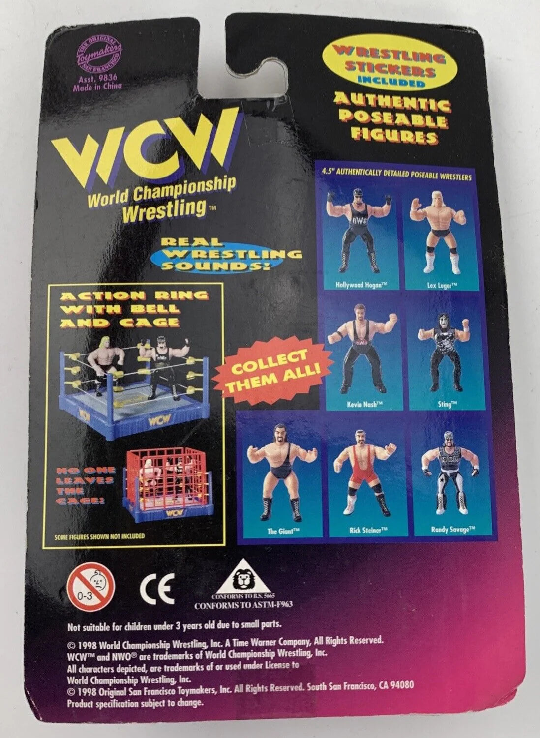 1998 WCW OSFTM 4.5" Articulated Ric Flair