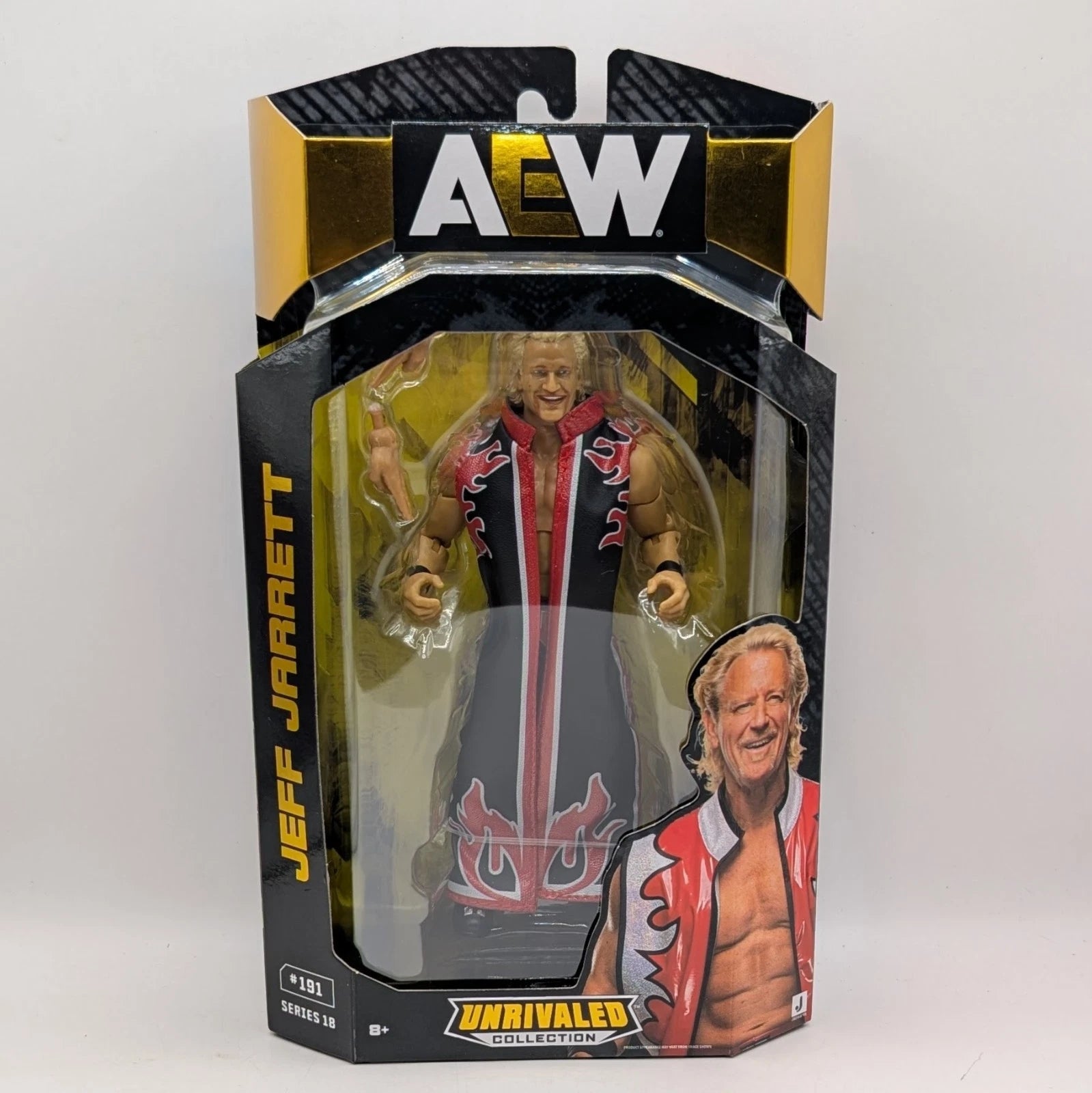 2025 AEW Jazwares Unrivaled Collection Series 18 #191 Jeff Jarrett