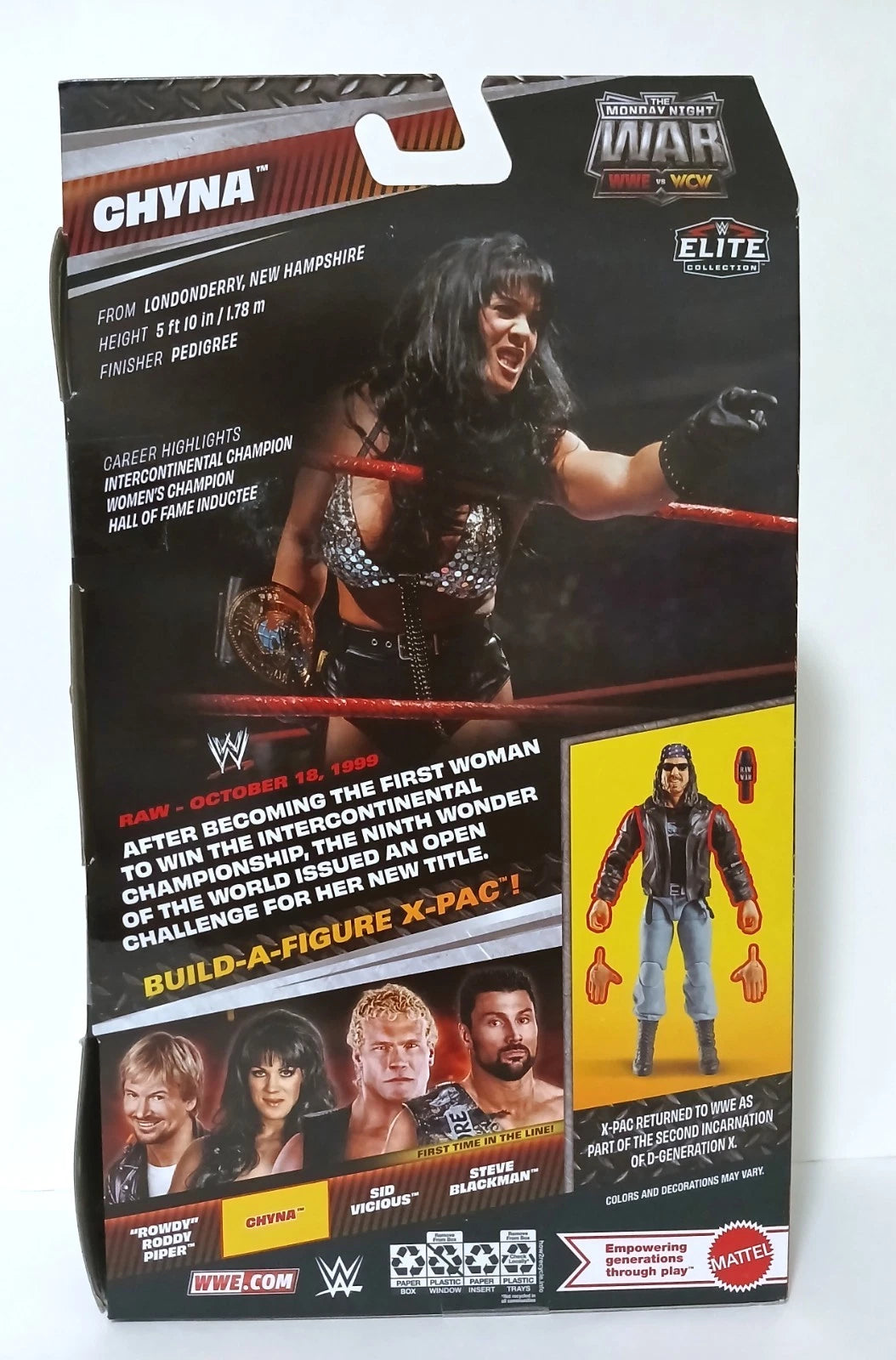 2026 WWE Mattel Elite Collection Monday Night War Series 10 Chyna