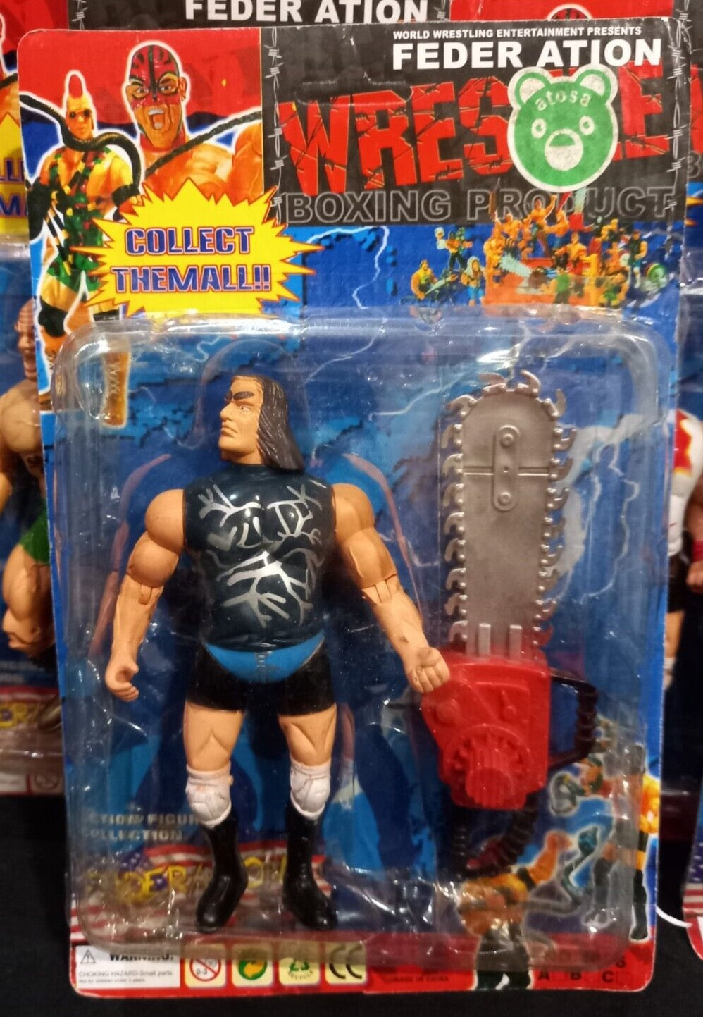 Federation Wrestle Boxing Product Bootleg/Knockoff Wrestler