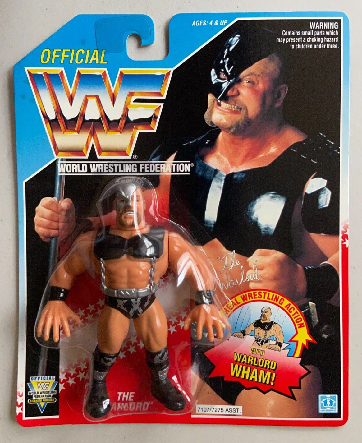 WWFハズブロ　THE WARLORD フィギュア WWF HASBRO THE WARLORD プロレスフィギュア ハズブロ WWF THE WARLORD