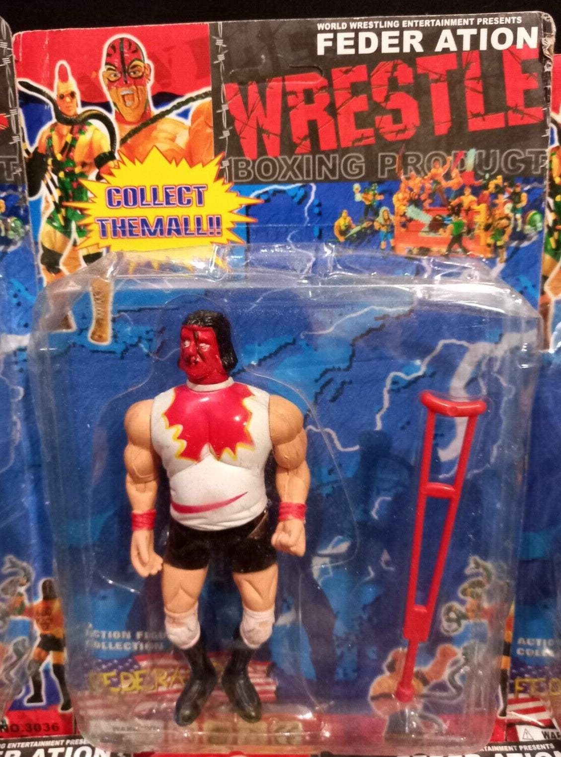 Federation Wrestle Boxing Product Bootleg/Knockoff Wrestler