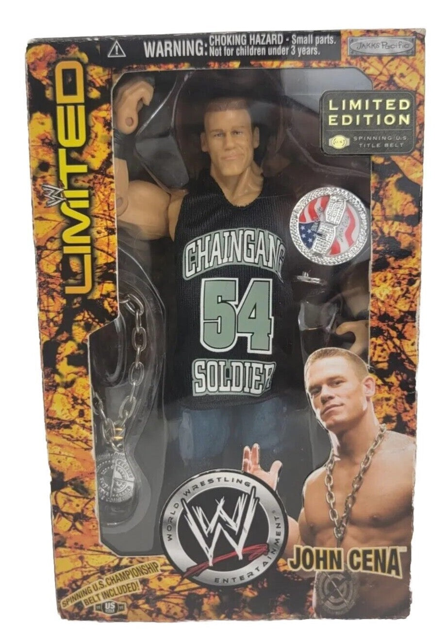 レア物 WWE US王座スピナーベルト Jhon Cena モデル レア物 WWE US王座