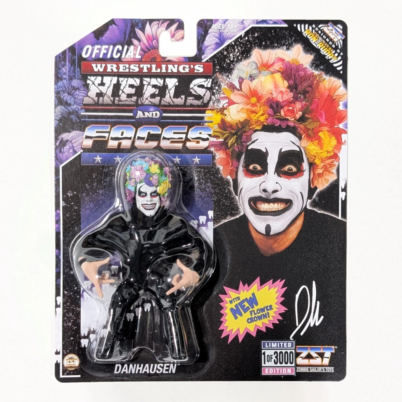 2025 Zombie Sailor's Toys Wrestling's Heels & Faces Danhausen