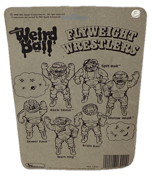 1986 Talbot Toys Mel Appel Unofficial Weird Ball Flyweight Wrestlers 10-Pack