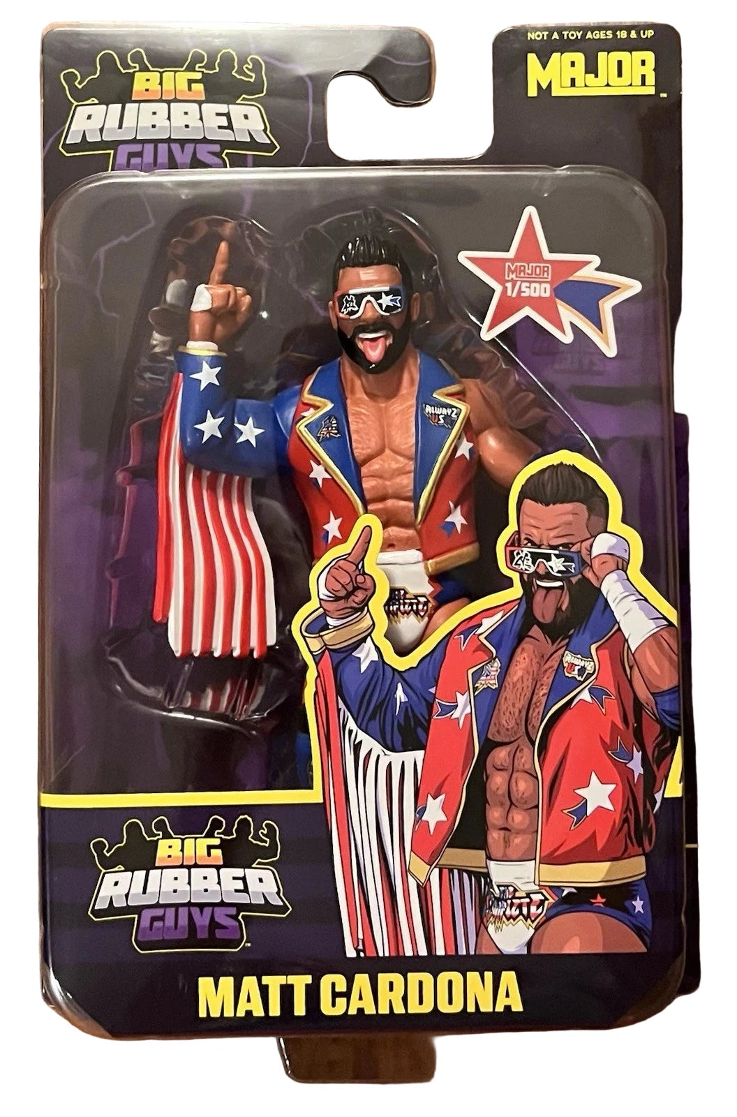2025 MAJOR Big Rubber Guys Limited Edition Matt Cardona [Exclusive