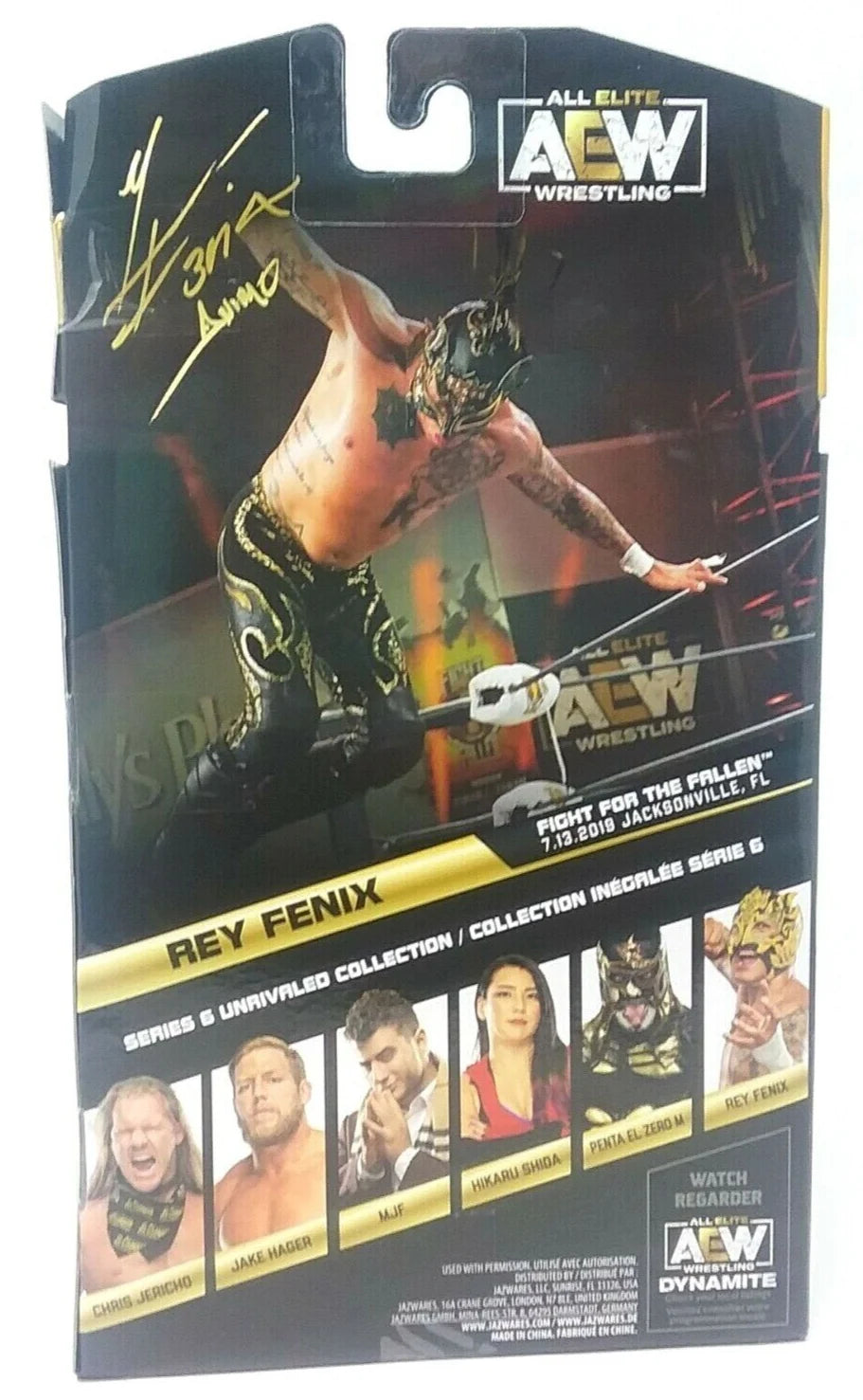 2021 AEW Jazwares Unrivaled Collection Series 6 #50 Rey Fenix