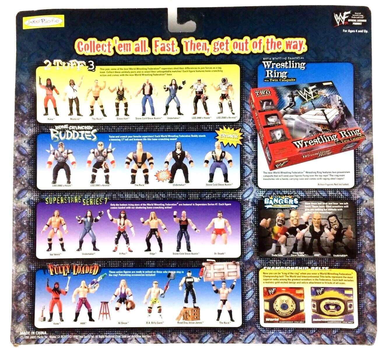 1999 WWF Jakks Pacific Grudge Match: Stone Cold Steve Austin vs. Vince McMahon