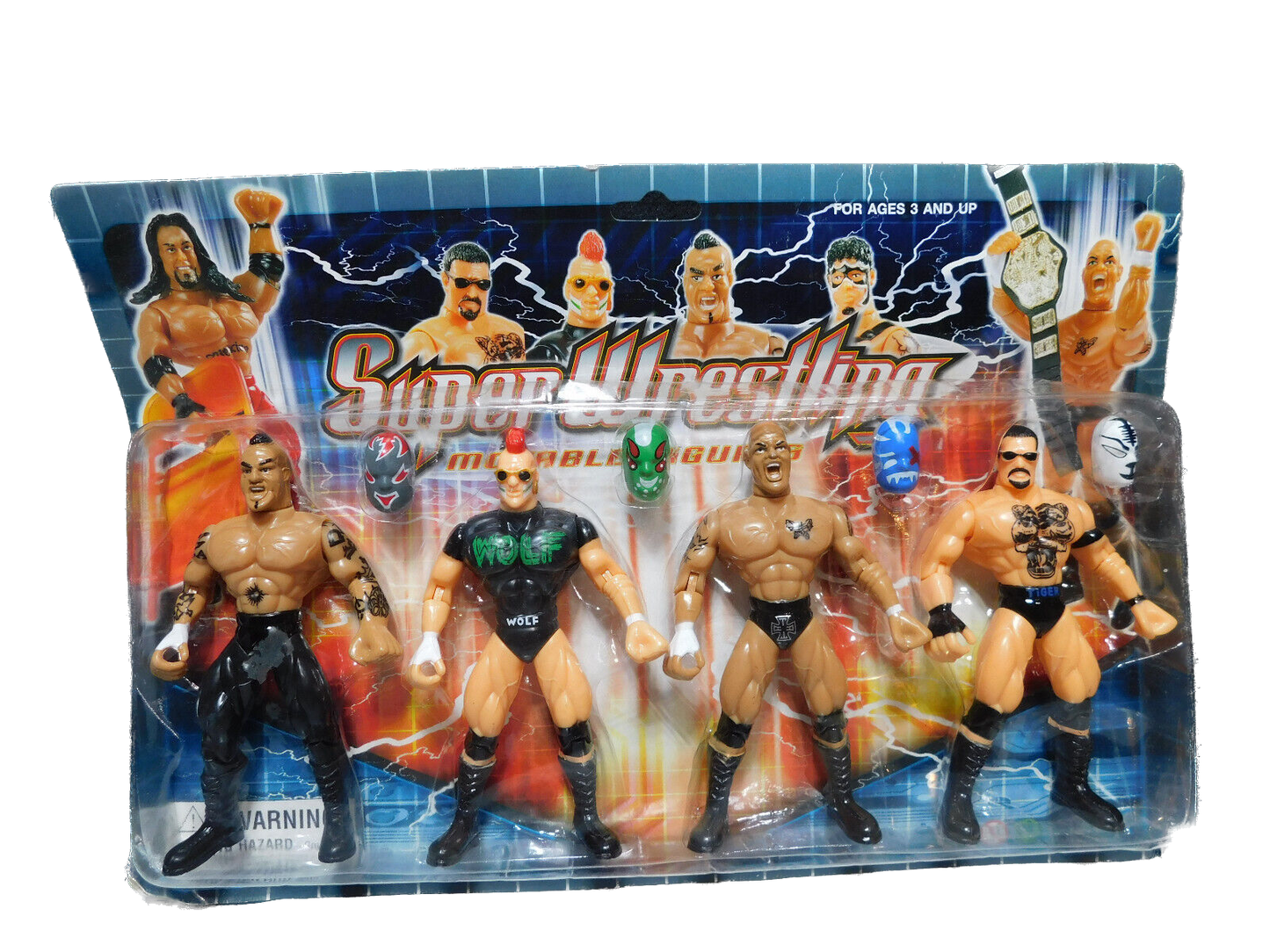 Super Wrestling Bootleg/Knockoff 4-Pack