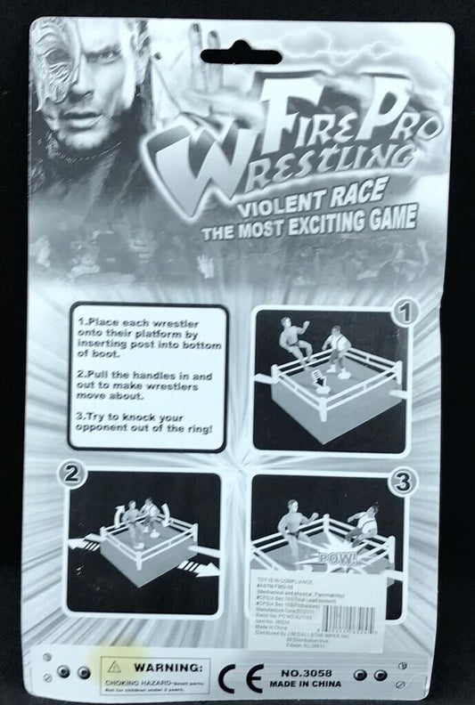 Surmount Fire Pro Wrestling Violent Race The Most Exciting Game Bootleg/Knockoff Wrestler 2-Pack