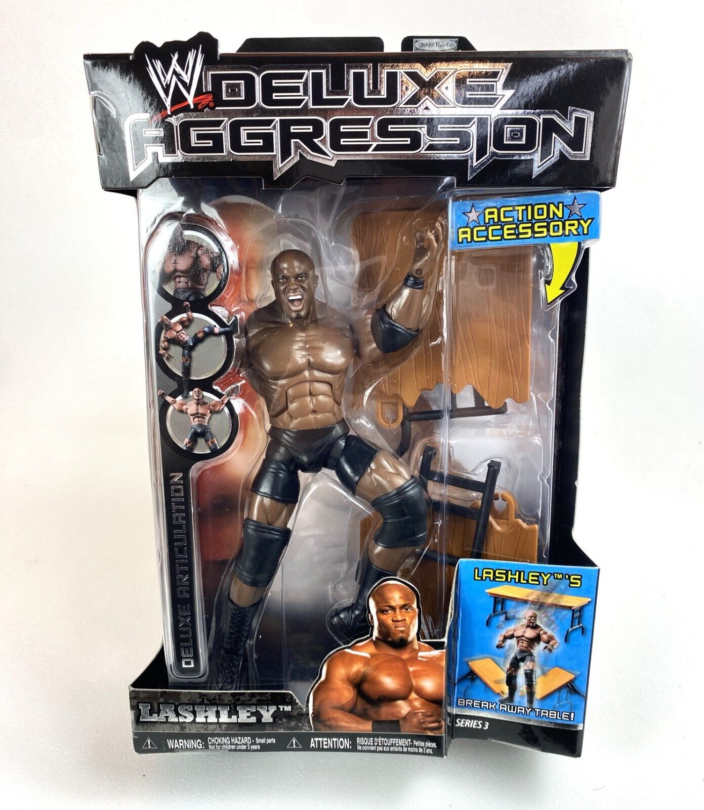 2006 WWE Jakks Pacific Deluxe Aggression Series 3 Bobby Lashley 