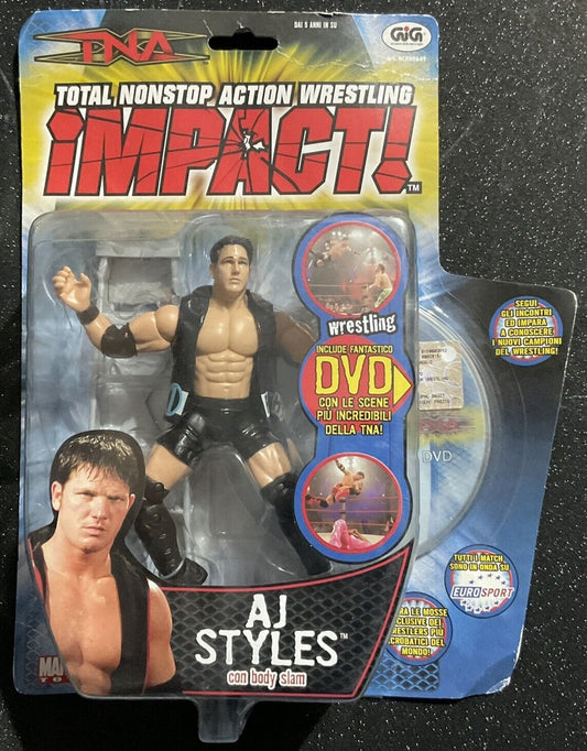 2005 Total Nonstop Action [TNA] Wrestling Impact! Marvel Toys Series 1 AJ Styles [Exclusive]