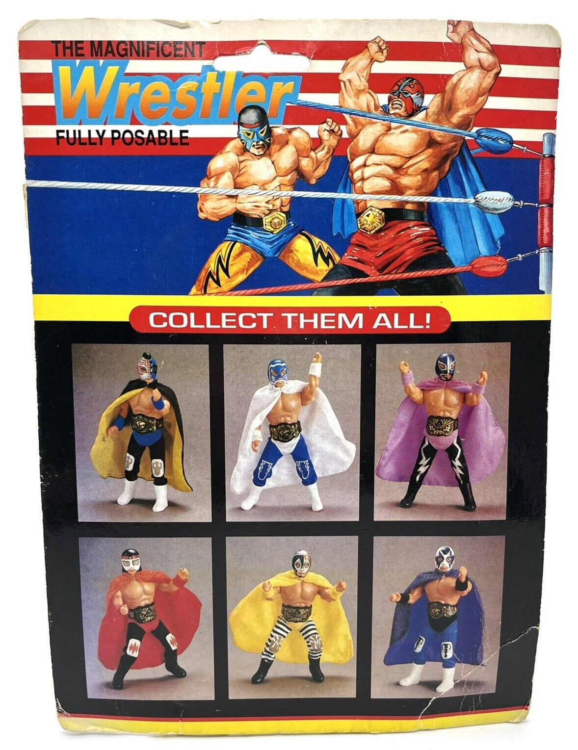1993 The Magnificent Wrestler Series 1 Blue Panther