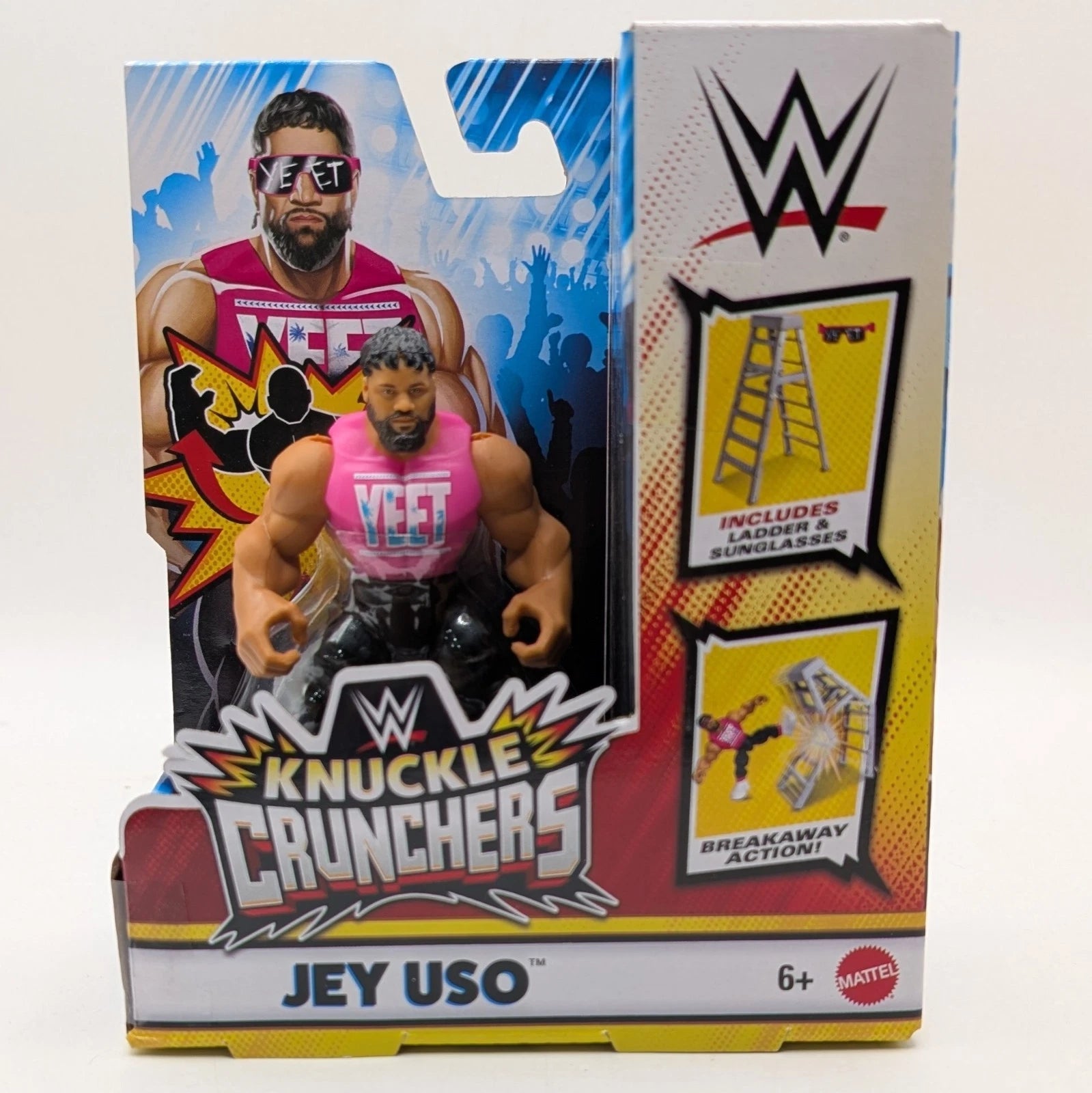2026 WWE Mattel Knuckle Crunchers Series 9 Jey Uso – Wrestling