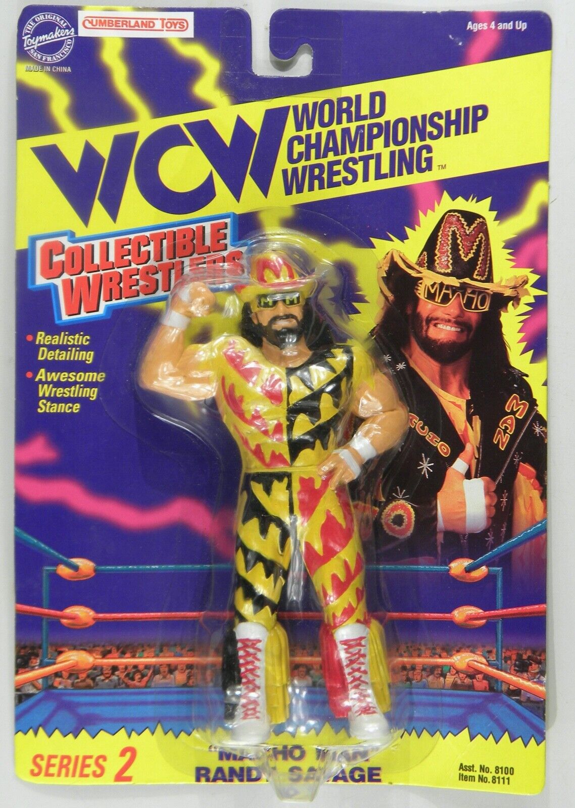 1995 WCW OSFTM Collectible Wrestlers [LJN Style] Series 2 