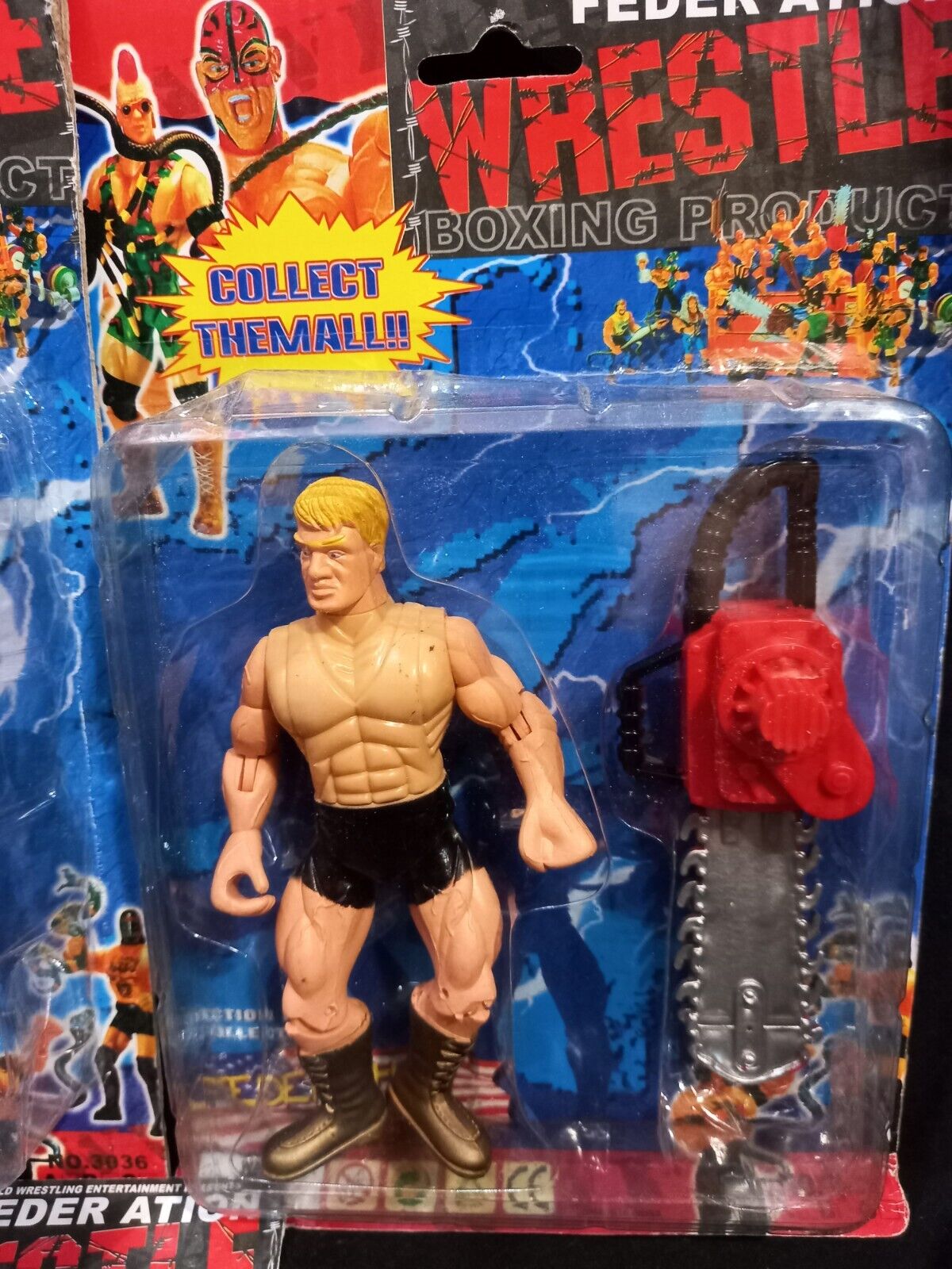 Federation Wrestle Boxing Product Bootleg/Knockoff Wrestler
