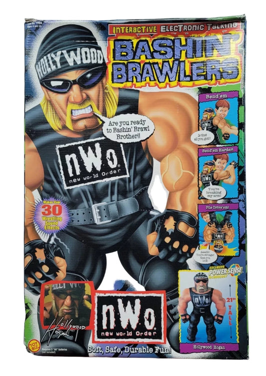 1998 WCW Toy Biz Bashin' Brawlers Series 1 Hollywood Hogan