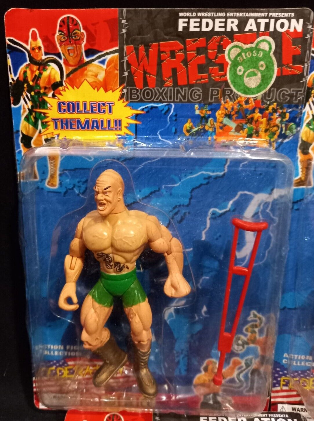 Federation Wrestle Boxing Product Bootleg/Knockoff Wrestler