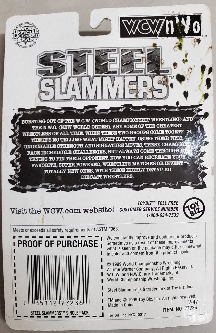 1999 WCW Toy Biz Steel Slammers Scott Hall