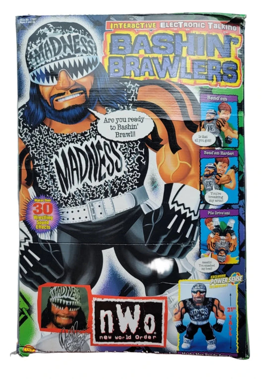 1998 WCW Toy Biz Bashin' Brawlers Series 1 "Macho Man" Randy Savage