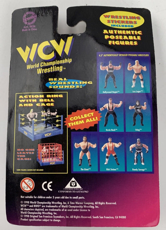 1998 WCW OSFTM 4.5" Articulated Sting [Small Card]