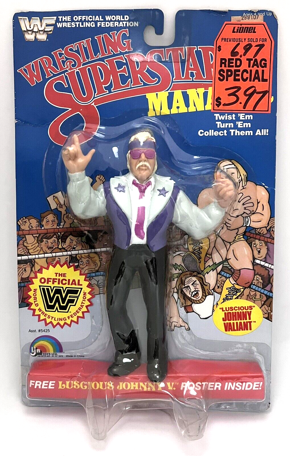 1987 WWF LJN Wrestling Superstars Series 4 1987 WWF LJN Wrestling Superstars Series 4