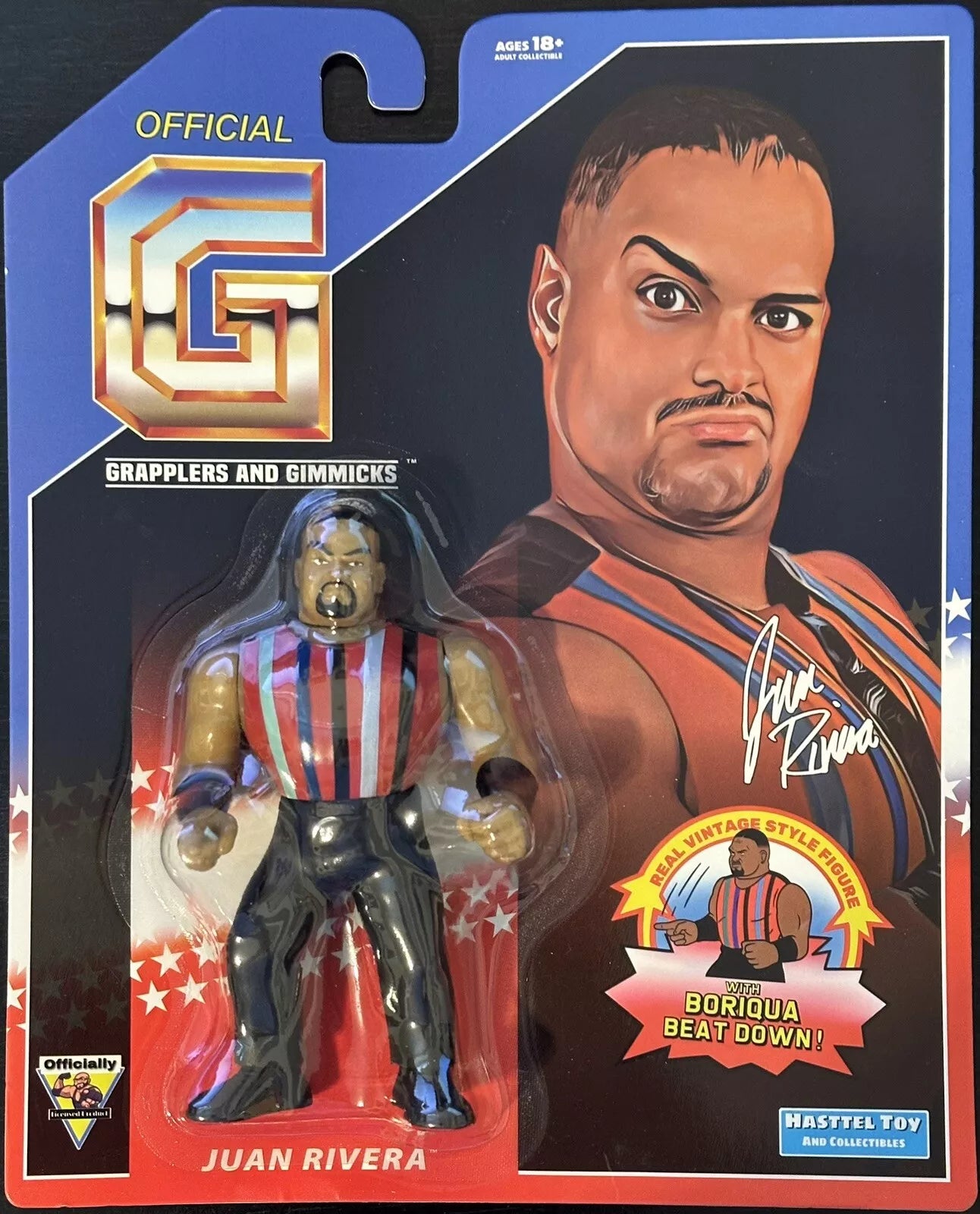 2023 Hasttel Toy Grapplers & Gimmicks Series 3 “Tio Savio” Juan