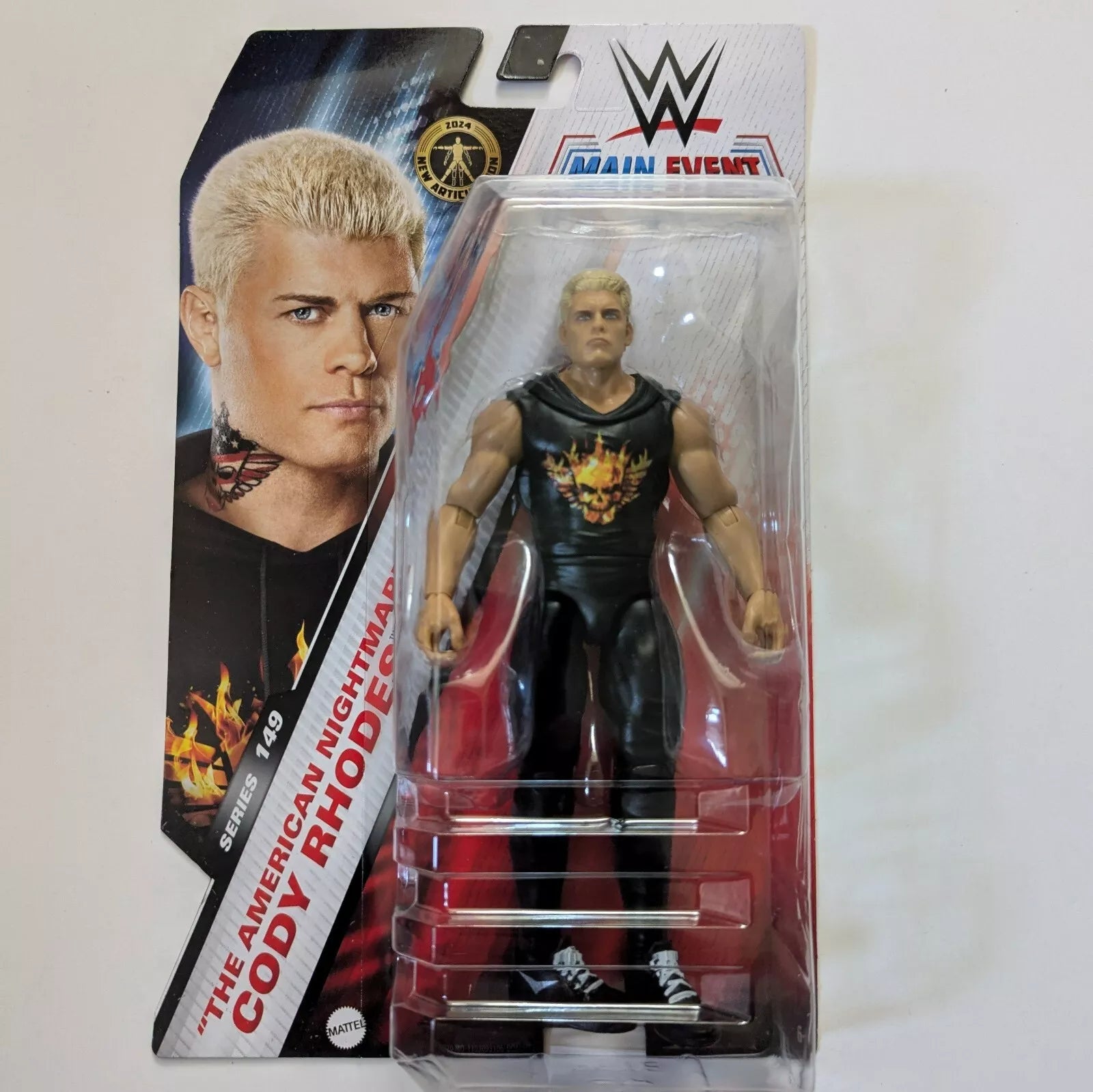 2024 WWE Mattel Main Event Series 149 Cody Rhodes – Wrestling