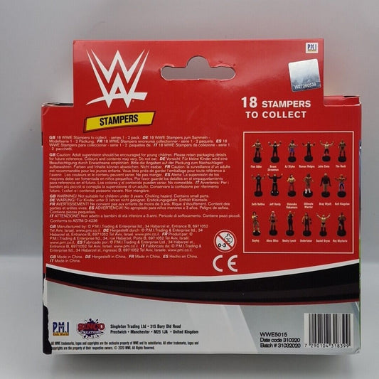 2020 WWE PMI Stampers 2-Pack: Bray Wyatt & Braun Strowman