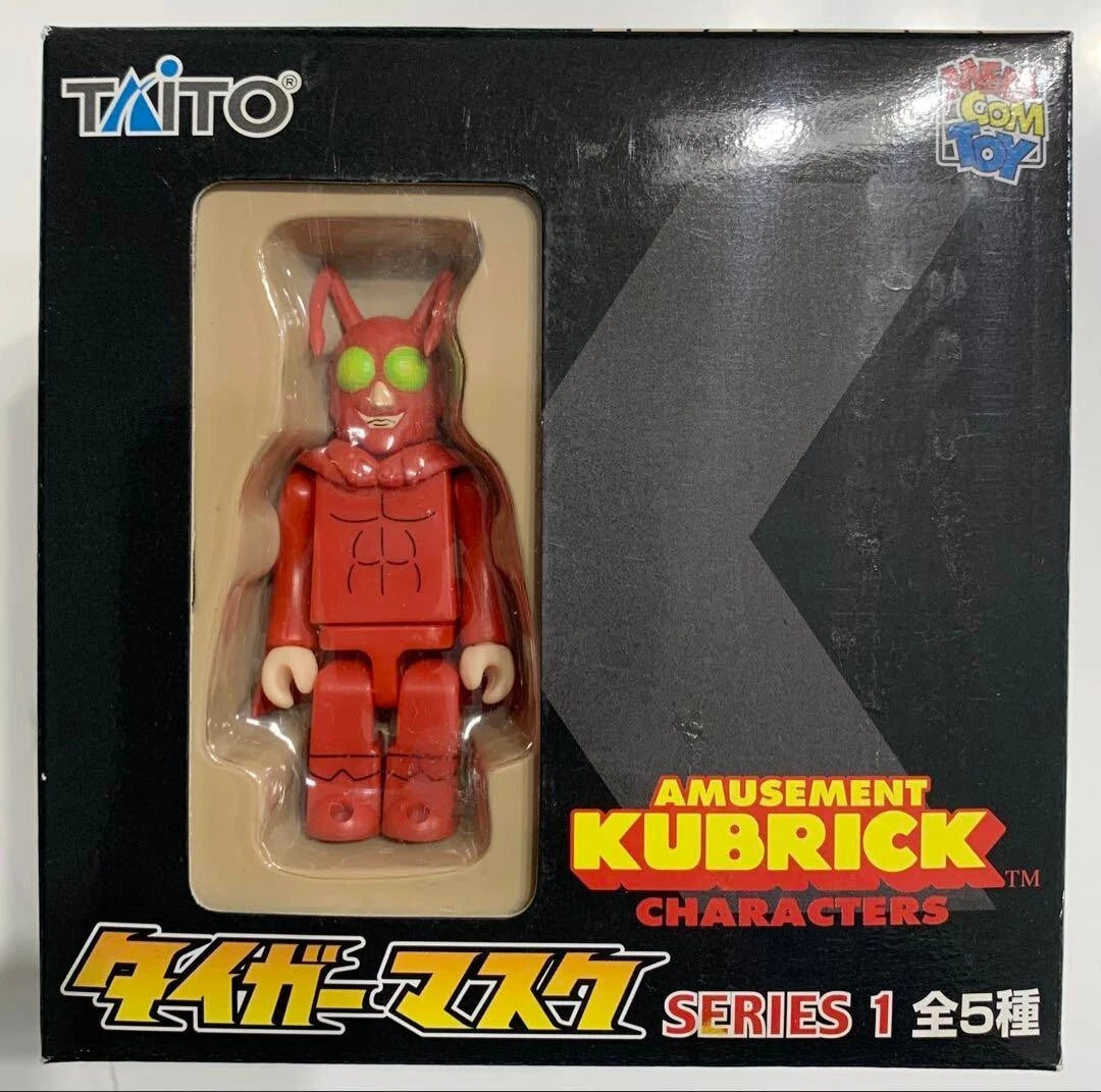 Medicom Toy Amusement Kubrick Characters Tiger Mask Anime Series 1 Red Death Mask
