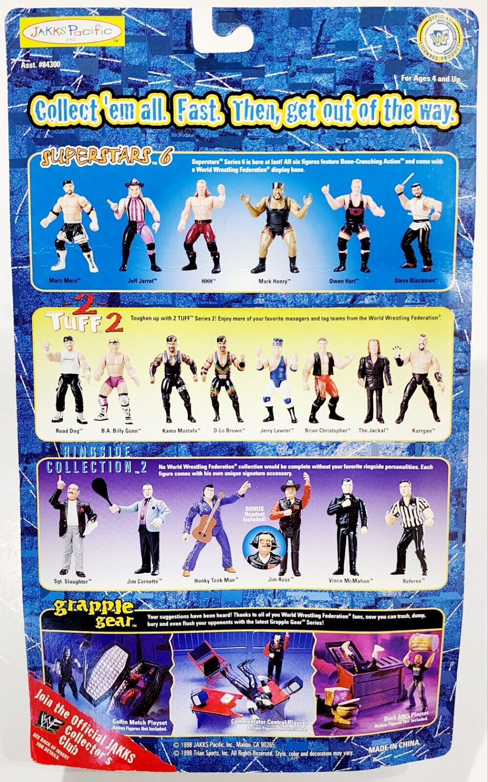 1998 WWF Jakks Pacific Superstars Series 6 Mark Henry