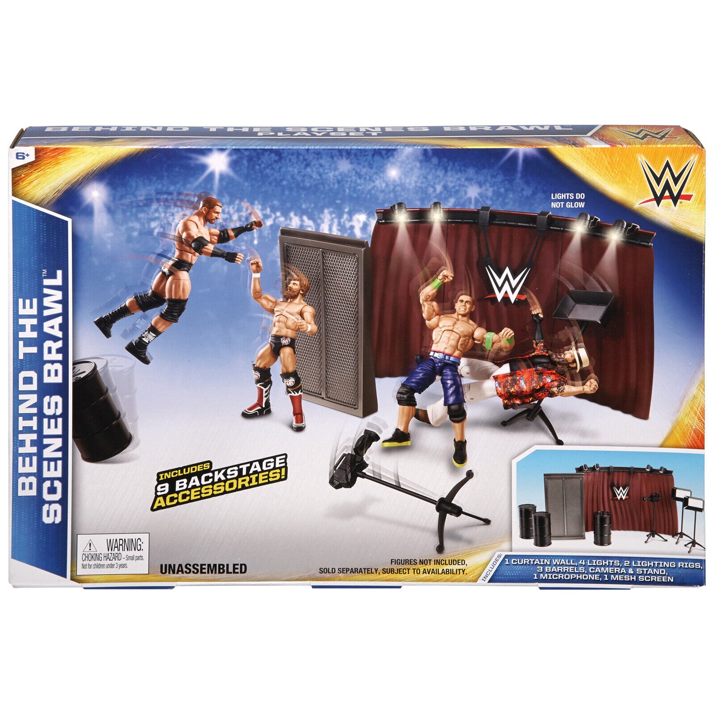 2014 WWE Mattel Basic Behind the Scenes Brawl