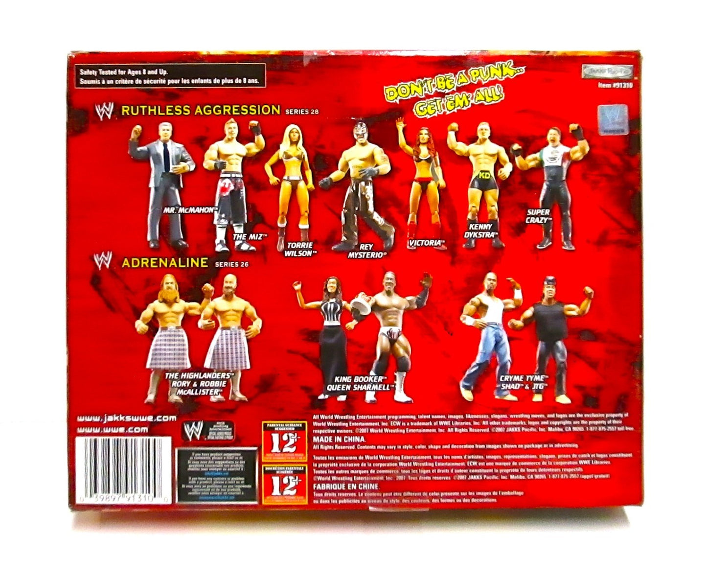 2007 WWE Jakks Pacific Limited Multipack: Melina & Ashley