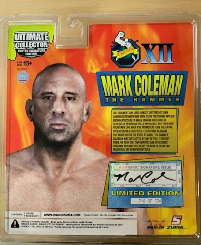 2012 Round 5 UFC Ultimate Collector Series 10 Mark "The Hammer" Coleman Limited Edition