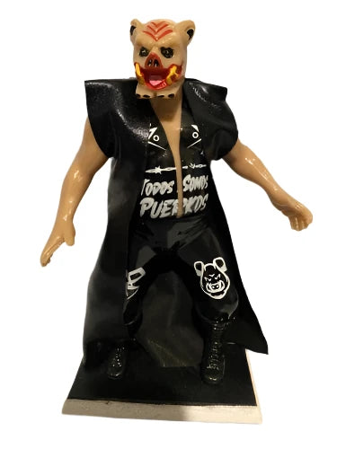 7" Articulated Bootleg/Knockoff Pig Decapitador Mexican Arena Figure