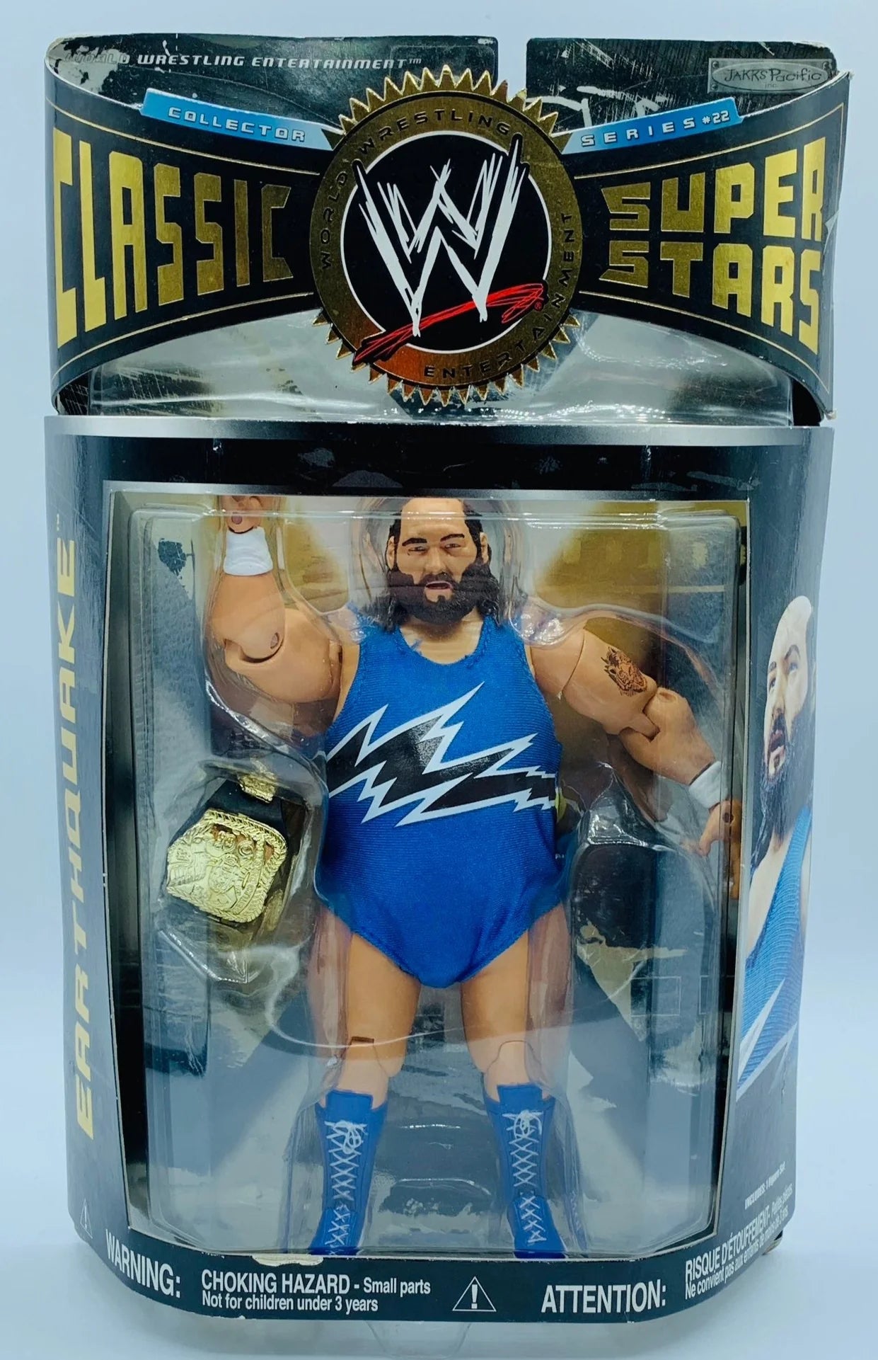 2008 WWE Jakks Pacific Classic Superstars Series 22 Earthquake