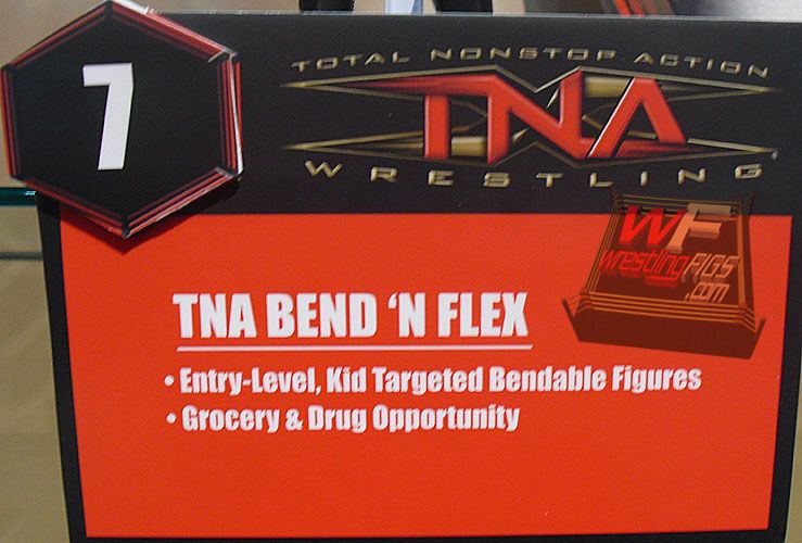 Unreleased TNA Wrestling Jakks Pacific Bend 'N' Flex Kevin Nash