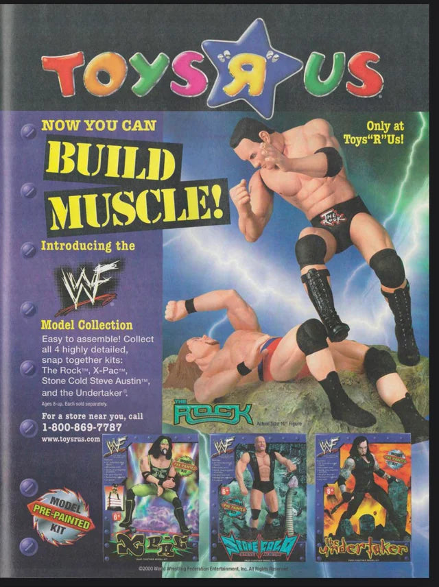 1999 WWF Pacific Playthings Stone Cold Steve Austin Snap-Together Model Kit