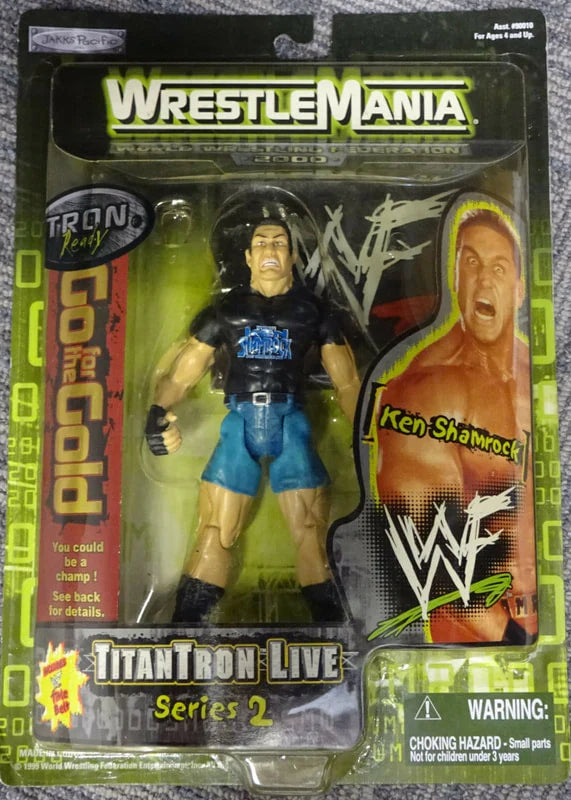 1999 WWF Jakks Pacific Titantron Live Series 2 Ken Shamrock