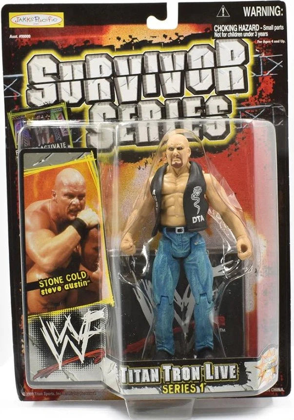 1999 WWF Jakks Pacific Titantron Live Series 1 Stone Cold Steve Austin